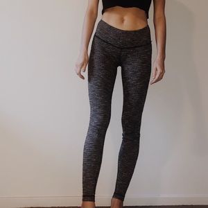Lululemon Heathered Grey Wunder Under Leggings